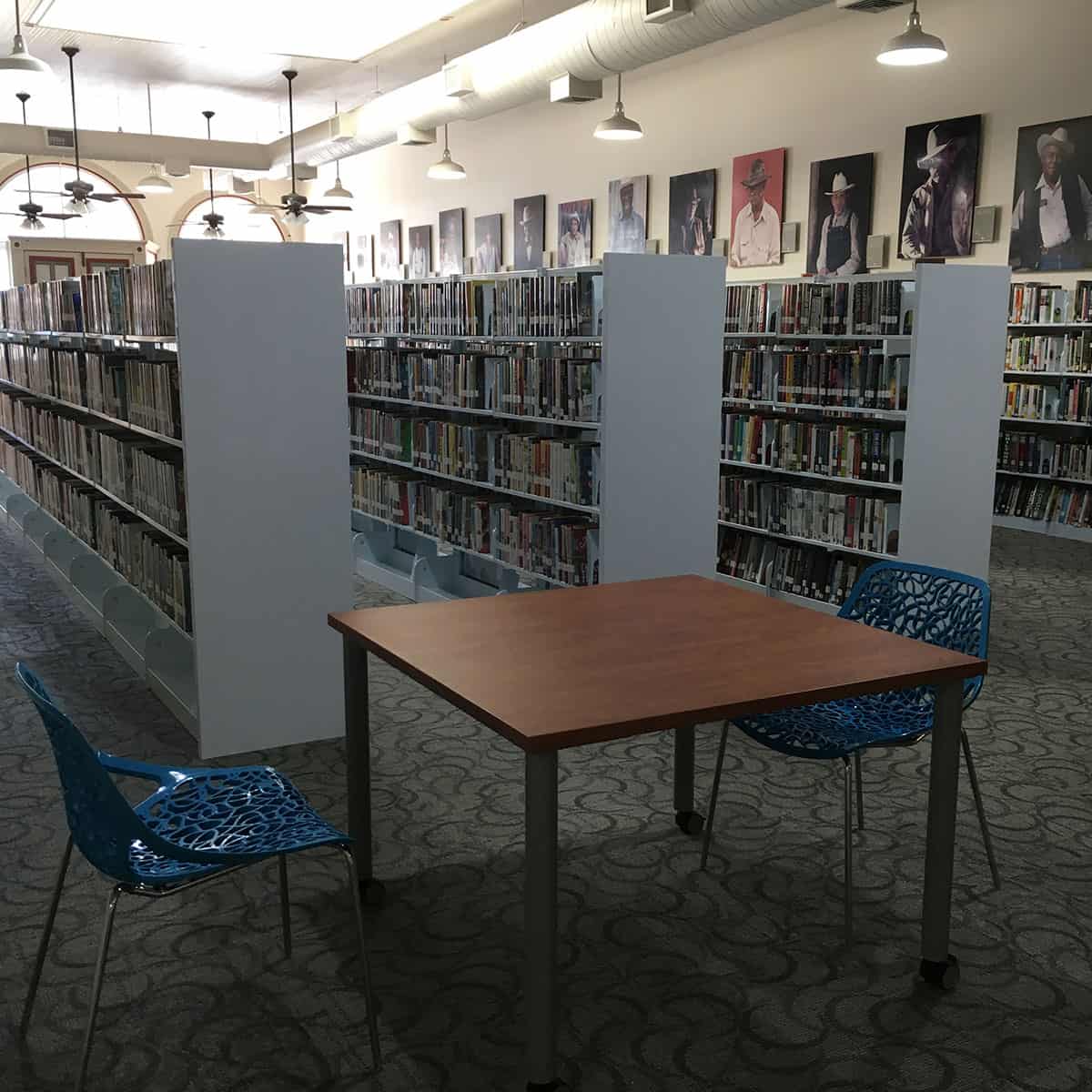 Goliad Public Library Study Table